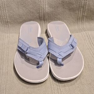 Clark's Cloudsteppers Baby Blue Sandals Size 10